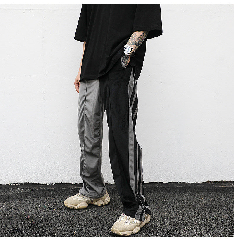 Half n Half Track Pants