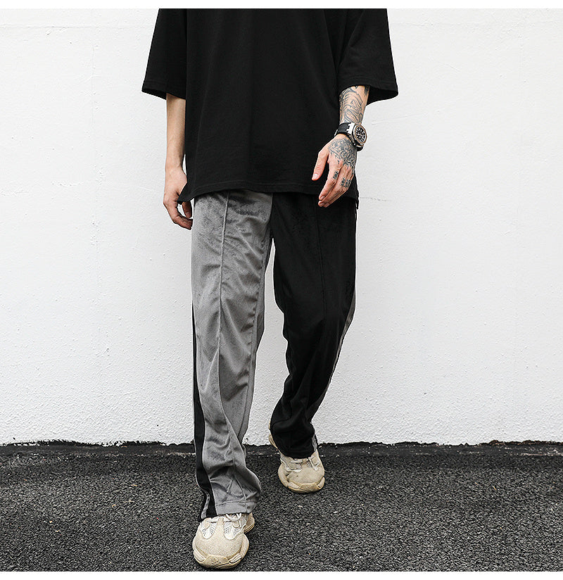 Half n Half Track Pants