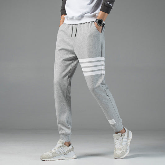 Trendy little foot track pants