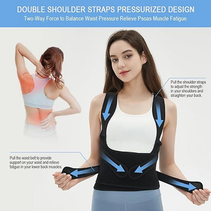 Waist Trainer Vest,Corset Trimmer Belt Slimming Body Shaper Tummy