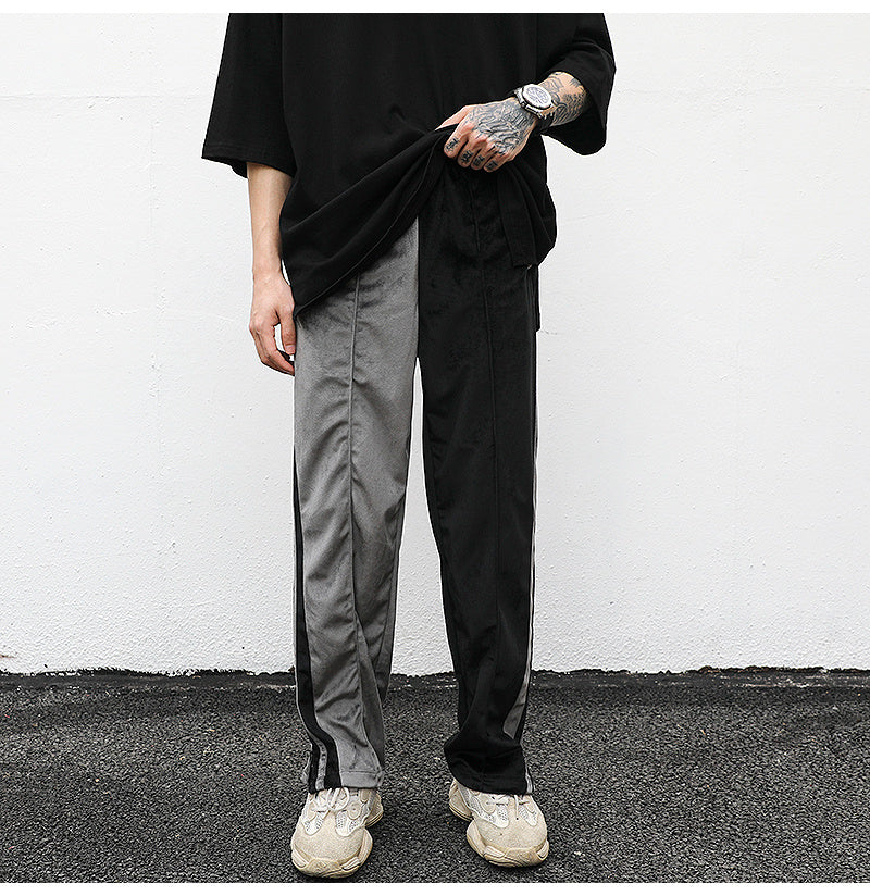 Half n Half Track Pants